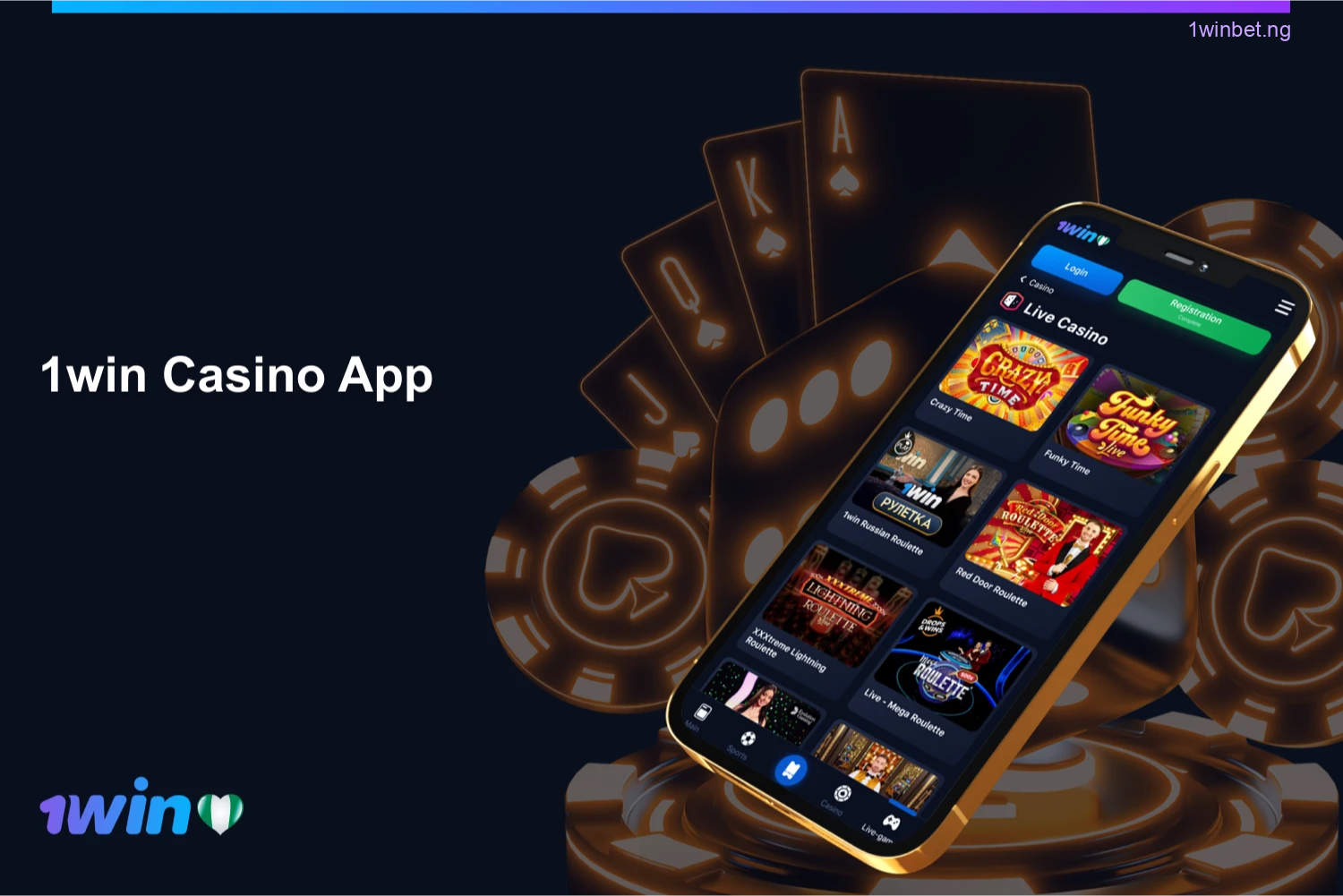See the bonuses page featured in the 1win Nigeria app.