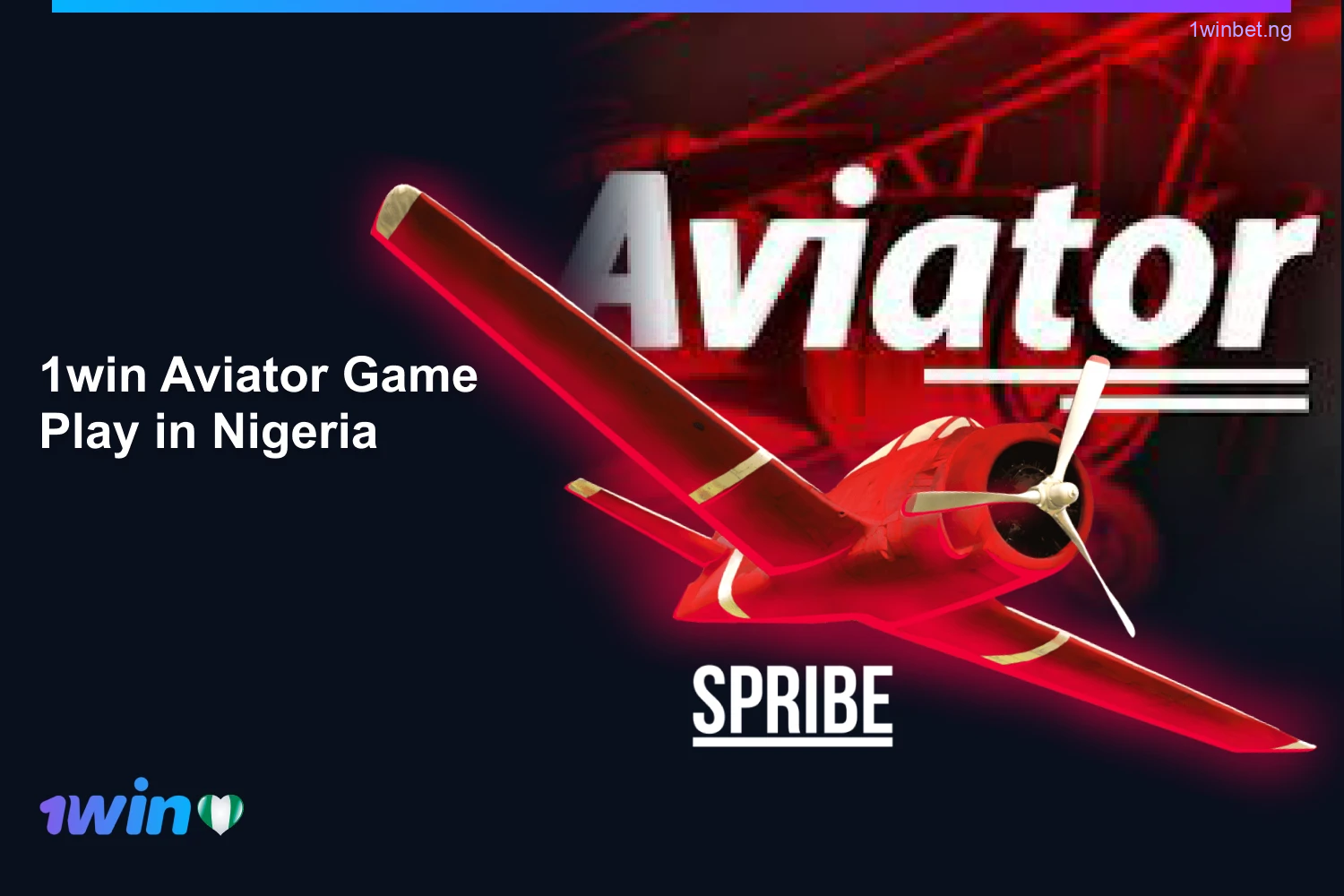 1win Nigeria brings you the Aviator game by Spribe, catering specifically to enthusiasts of crash games.