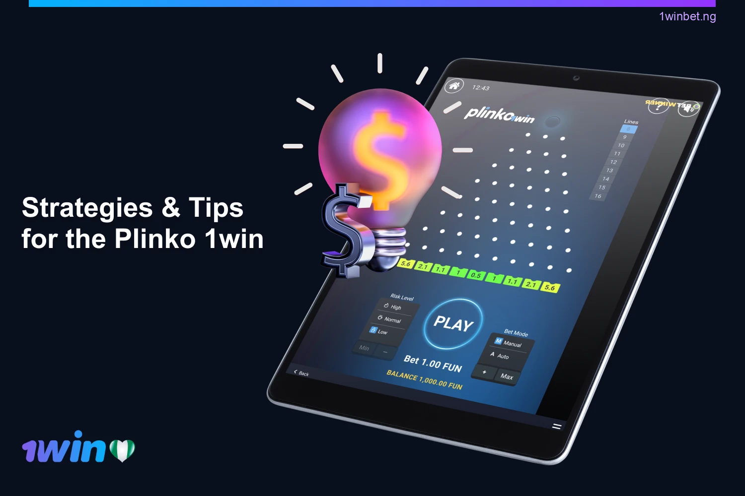 Veteran players from Nigeria have developed various strategies and tips that enhance their chances of winning at 1win Plinko.